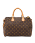 Speedy Bandouliere 30, &pound;895, Handbags, Brown/Tan, Canvas, Back view